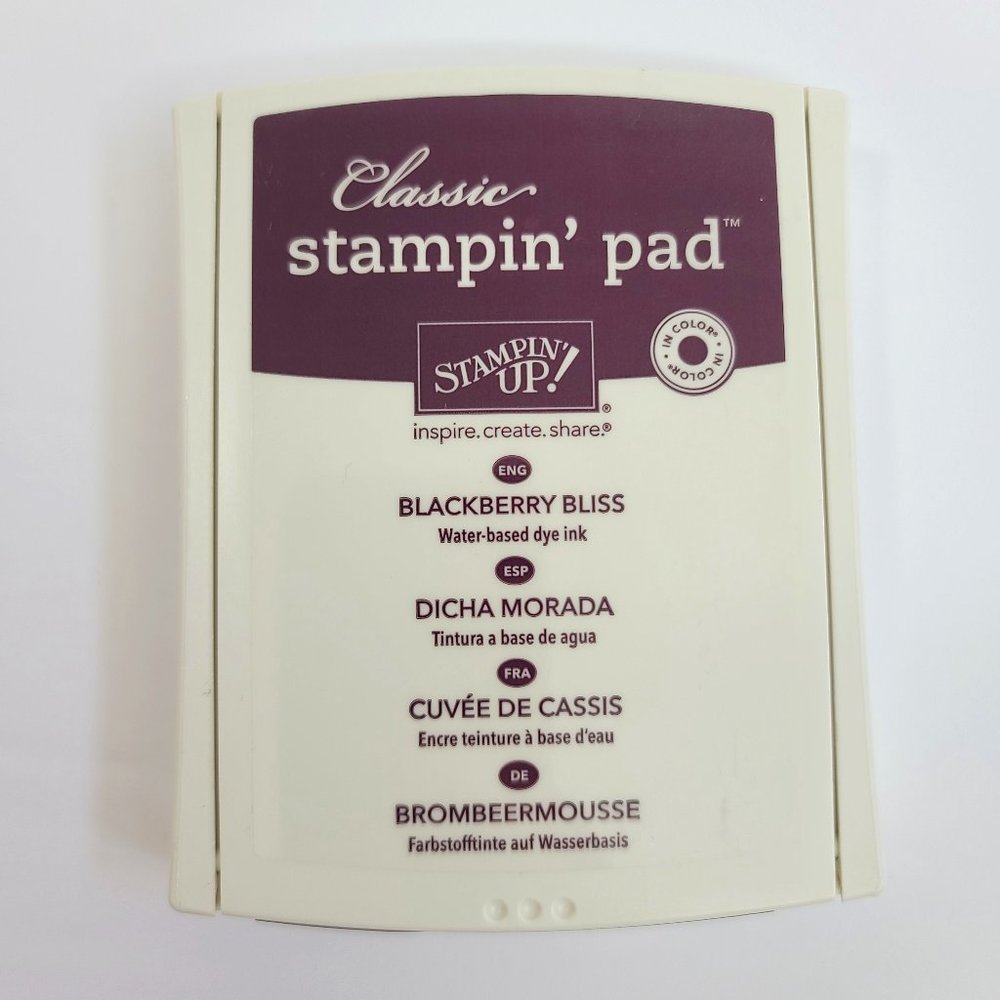 🎀SOLD🎀 Stampin UP! Ink Pad - Blackberry Bliss